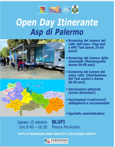 OPEN DAY ITINERANTE - ASP DI PALERMO